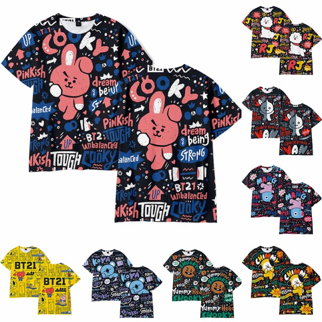 新品 BT21 大人用 子供用 男女兼用 クリスマス レディース メンズ 防弾少年団 半袖 Tシャツ 韓流グッズ ウェア 服 BTSの通販はau  PAY マーケット - スカイスター