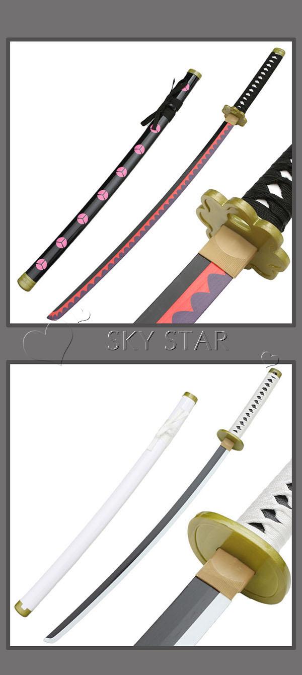 ワンピース ロロノアゾロ 木製刀 光月おでん 閻魔 和道一文字 三代鬼徹 雪走 黒刀秋水 コスプレ道具 模造武器 コスチューム パーティー の通販はau Pay マーケット スカイスター