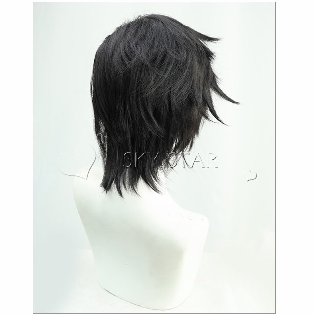 コスプレウィッグ 耐熱 東京卍リベンジャーズ 風 九井一（まるいはじめ） Cosplay Wig かつら ハロウィン イベント クリスマス 仮装用 変装用  レディースアクセサリー