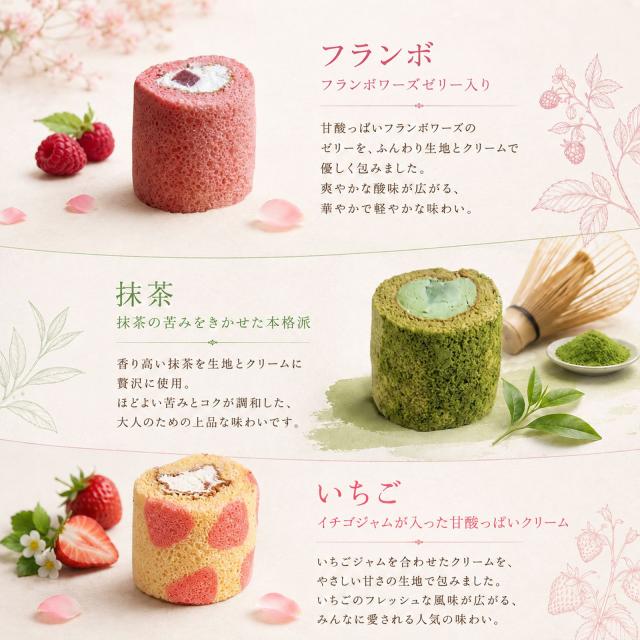 ミニ ロールケーキ