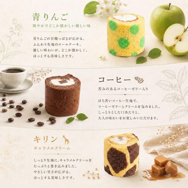ミニ ロールケーキ