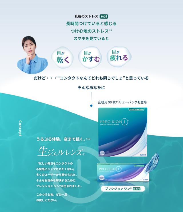 プレシジョンワン乱視用