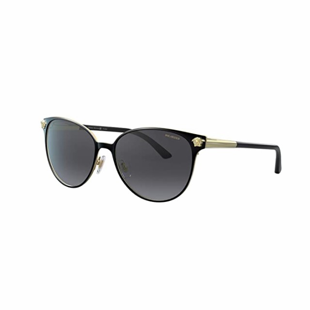 本物保証得価 サングラス Sunglasses (VE2168) Black/Grey Metal - Polarized - 57mmの通販はau PAY マーケット - クルリンストア｜商品ロットナンバー：460976863 Versace Womens 在庫あ安い