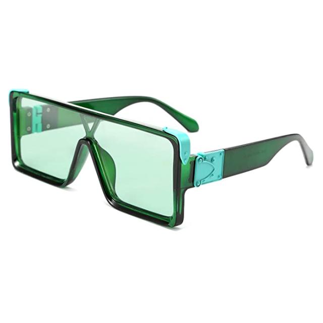 数量限定 特売 サングラス Feisedy ファッションデザイン グレートスクエアサングラス レディース ワンピースフレーム Uv400 B2540 Us サイズ 62 カラ 最安 Amdissmedia Net