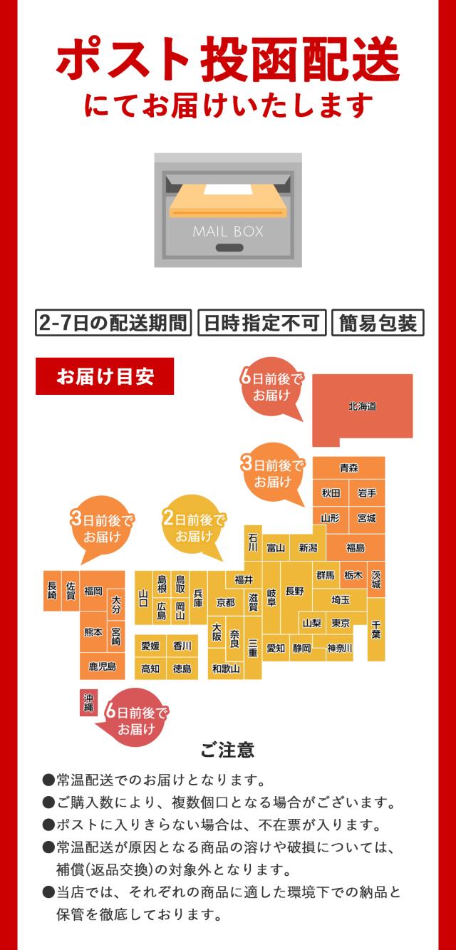  ポスト投函配送
