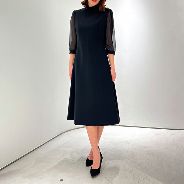 BORDERS at BALCONY ボーダーズアットバルコニー DRESS NOIR 