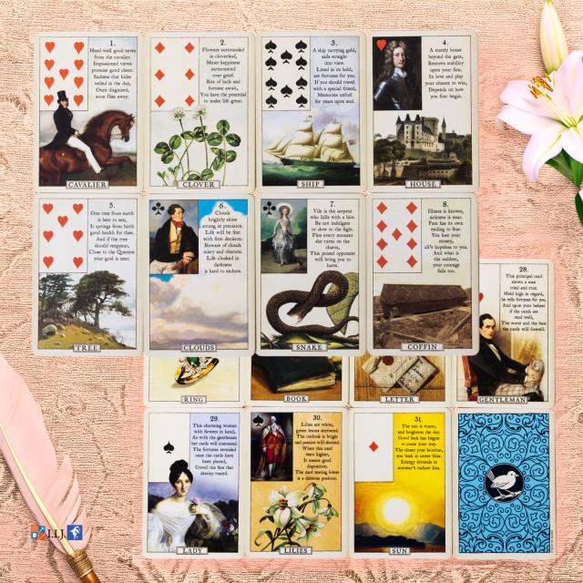 ブルーバード・ルノルマンカード Blue Bird Lenormand カード図版
