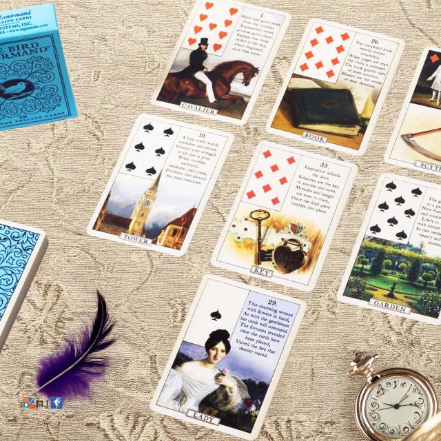 ブルーバード・ルノルマンカード Blue Bird Lenormand カード図版