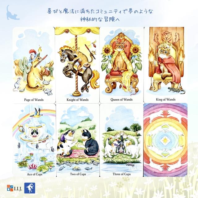 キャティコーン タロット カード図版