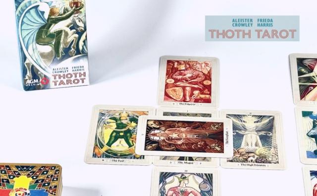 アレイスター クロウリー トートタロット デラックスサイズ ＜AGM＞ ALEISTER CROWLEY THOTH TAROT DELUXE SIZE