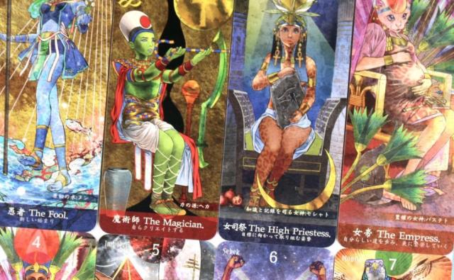 エジプト神話タロット＆オラクル EGYPTIAN MYTHOLOGY TAROT ORACLE