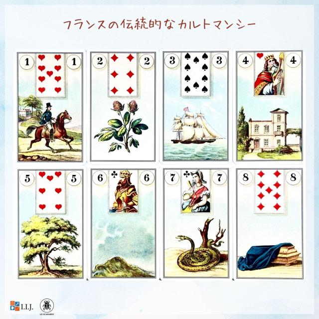 フレンチ・カルトマンシー カード図版