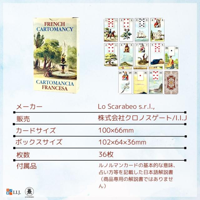 フレンチ・カルトマンシー カード図版