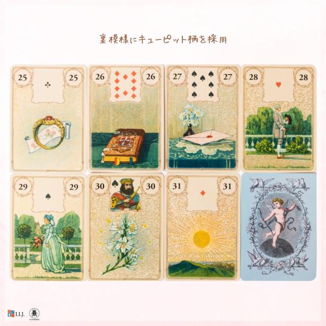 ゴールデン ルノルマン オラクルカード Golden Lenormand Oracle カード図版