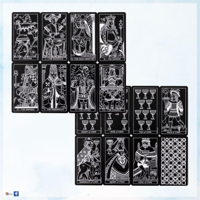 インバージョン タロット（缶ケース） Inversion Tarot in a Tin カード図版