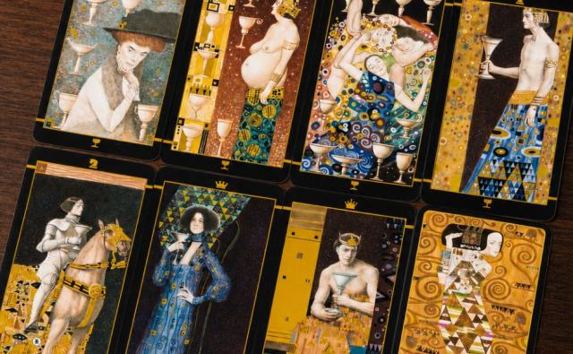 クリムト タロット ゴールデン ミニ エディション Klimt Tarot Pocket Golden Editionのカードイメージ