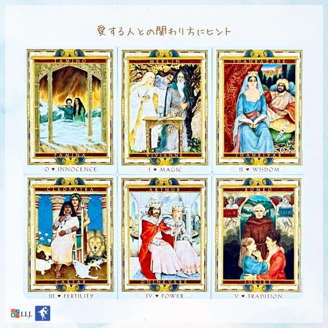 ラバーズ・パス・タロット カード図版