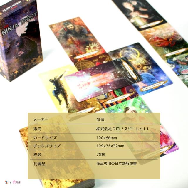 忍者タロット カード図版