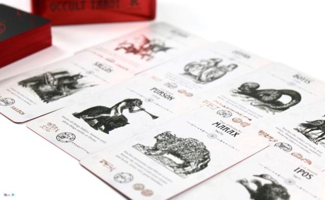 オカルト・タロット・ポケット・エディション 缶入り OCCULT TAROT POCKET TIN EDITION
