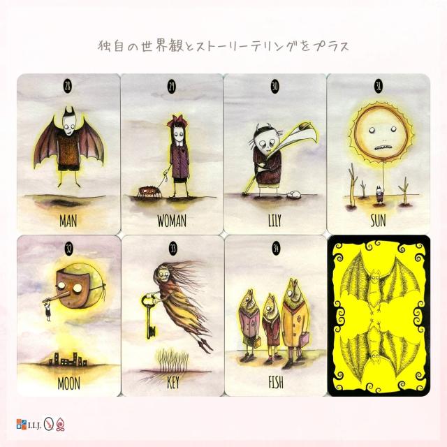 シャドウランド・ルノルマン カード図版
