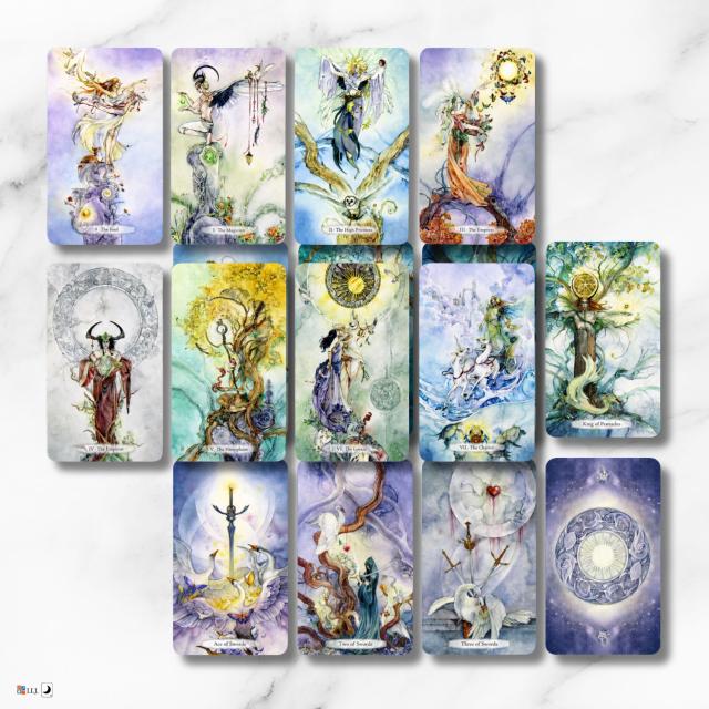 シャドウスケープ タロット デッキ Shadowscapes Tarot Deck カード図版