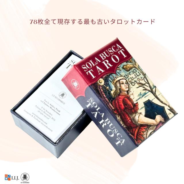 ソラ・ブスカ・タロット ミニ Sola Busca Tarot MINI カード図版