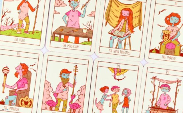 スクイド・ケーキ・マルセイユ・タロット SQUID CAKE MARSEILLE TAROT
