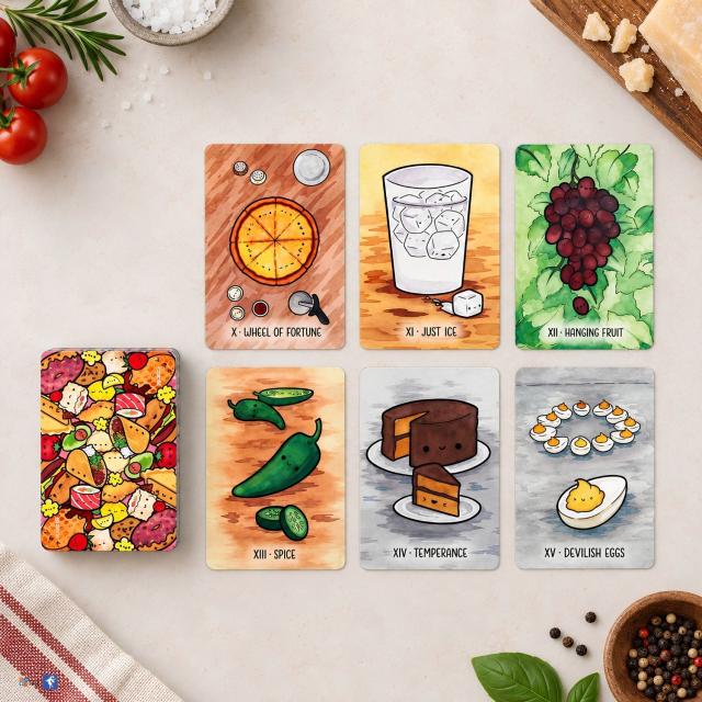 テイストバディーズタロット Taste Buddies Tarot カード図版