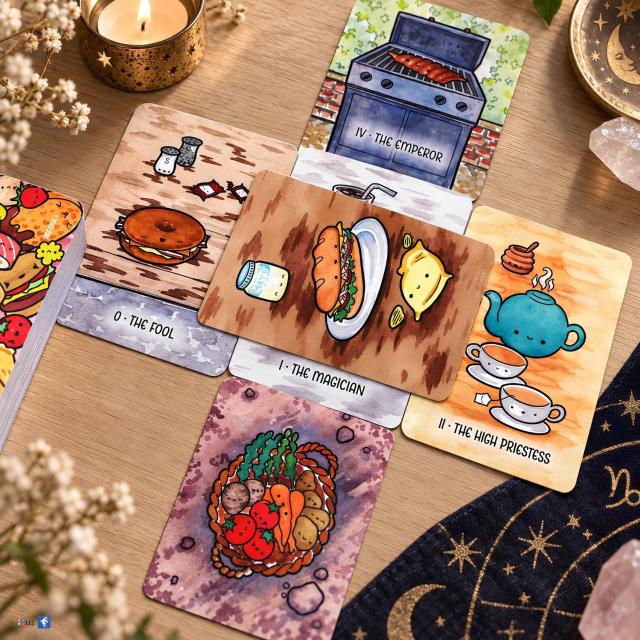 テイストバディーズタロット Taste Buddies Tarot カード図版