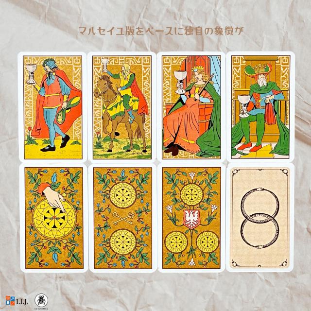 シンボリック タロット オブ ヴィルト ミニ Symbolic Tarot of Wirth MINI カード図版