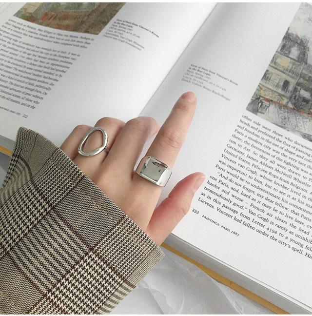 最安値に挑戦 Silver925 送料無料 フリーサイズ 新作 リング 指輪 送料無料 幅広 太い デザインリング おしゃれ 還元祭 Arnabmobility Com