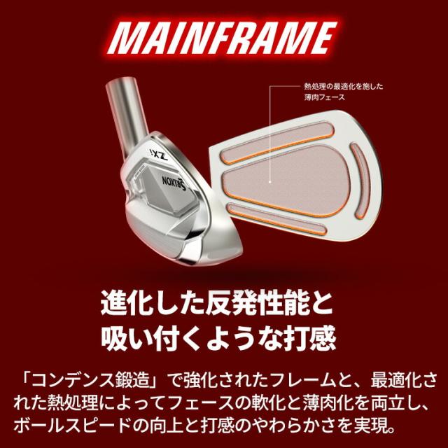 ダンロップ スリクソン ZXi5 単品アイアン(#4、AW、SW) N.S.PRO MODUS3 TOUR105 スチールシャフト メンズ 右用 DUNLOP SRIXON 2025年モデル