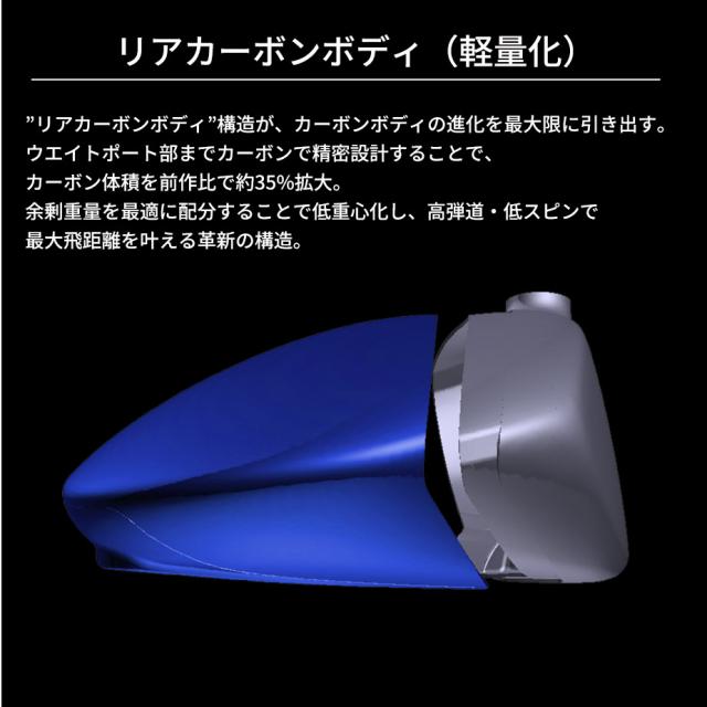 リアカーボンボディ(軽量化)