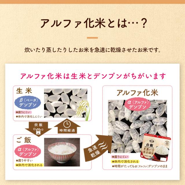 アルファ化米とは