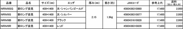 NEW国産 リフェクス:新ロング姿見ミラー NRM9/Bの通販はau PAY マーケット - イチネンネット|商品ロットナンバー:463245480 40×140cm(厚み2.15cm) ブラック 太枠 超特価激安