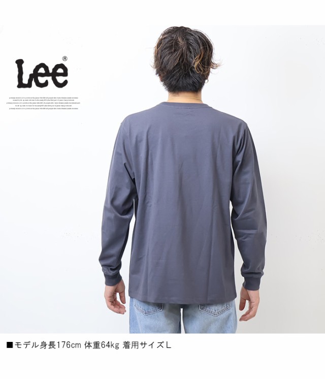 Lee リー デニムポケット 長袖Tシャツ 胸ポケット メンズ レディース 