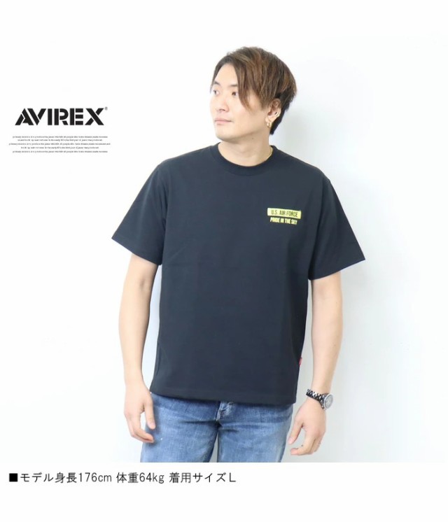 AVIREX 半袖チームパッチシャツ