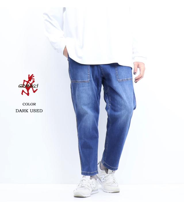 グラミチ デニムパンツ ストレッチベイカーパンツ メンズ ストレッチデニム L 楽天市場】GRAMICCI グラミチ ストレッチデニム ルーズ
