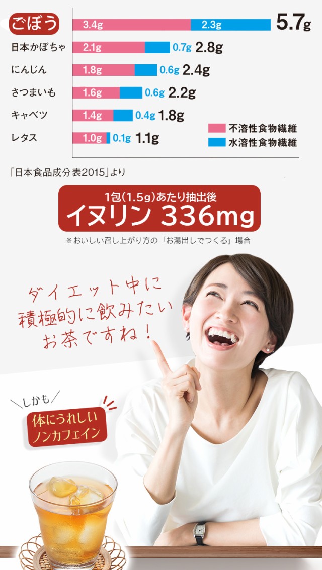 水溶性食物繊維 イヌリン 善玉菌のエサ スッキリ生活サポート 健康