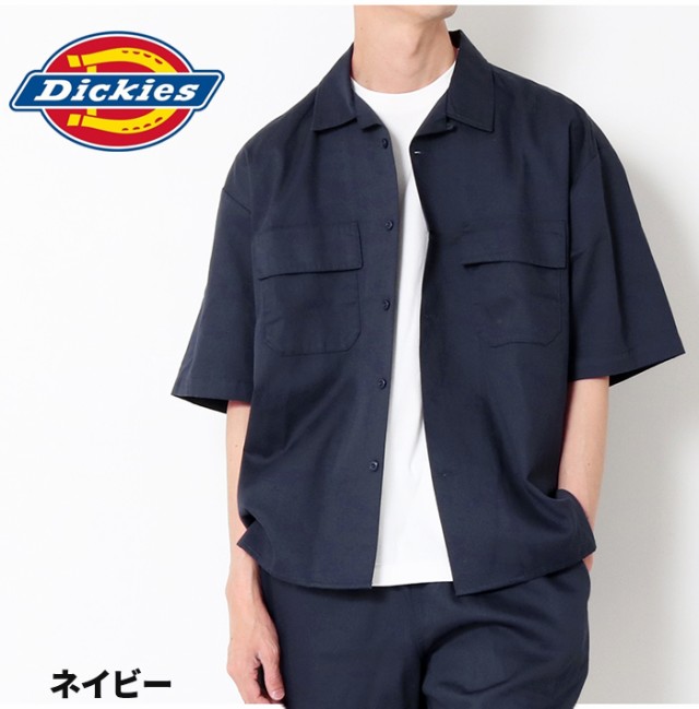 ディッキーズ Dickies 半袖 ワークシャツ フリーサイズ /eaa268773