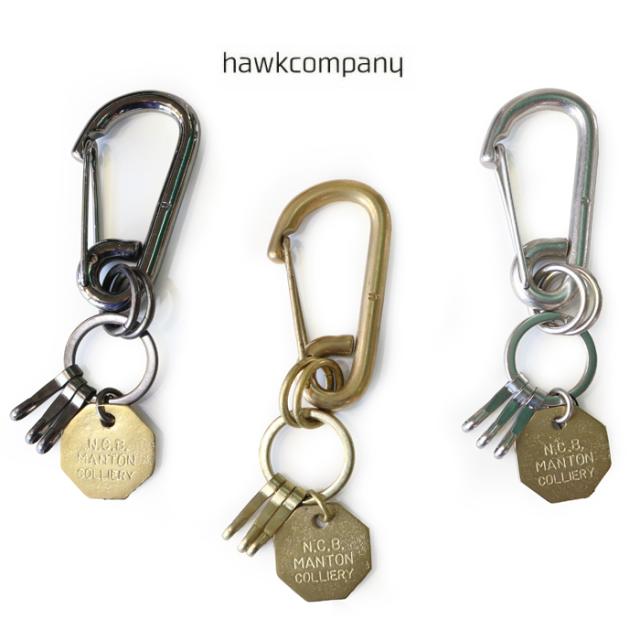 キーホルダー キーリング カラビナ HawkCompany ホーク