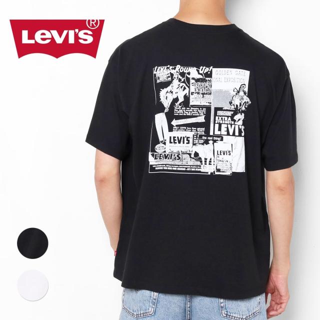 Levi's リーバイス SS ヴィンテージフィット グラフィックTシャツ カウボーイコラージュ