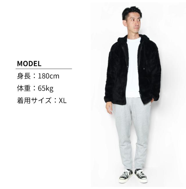 チャンピオン シェルパフリース ジップパーカー 生地感