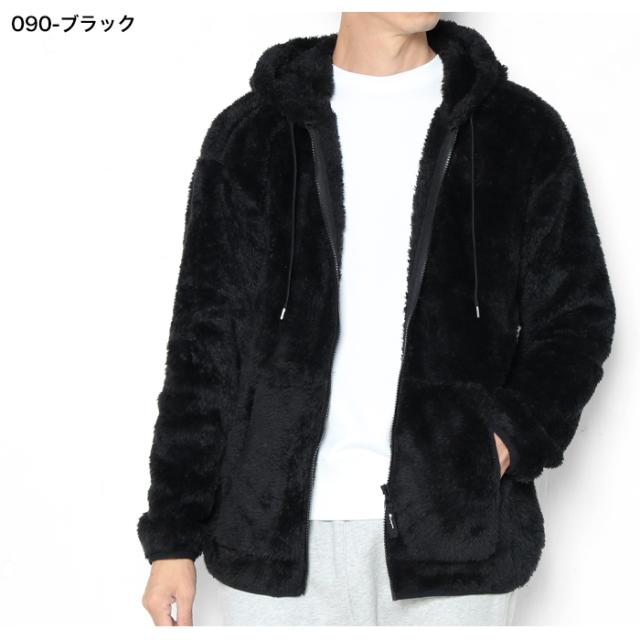 チャンピオン シェルパフリース ジップパーカー 着用画像