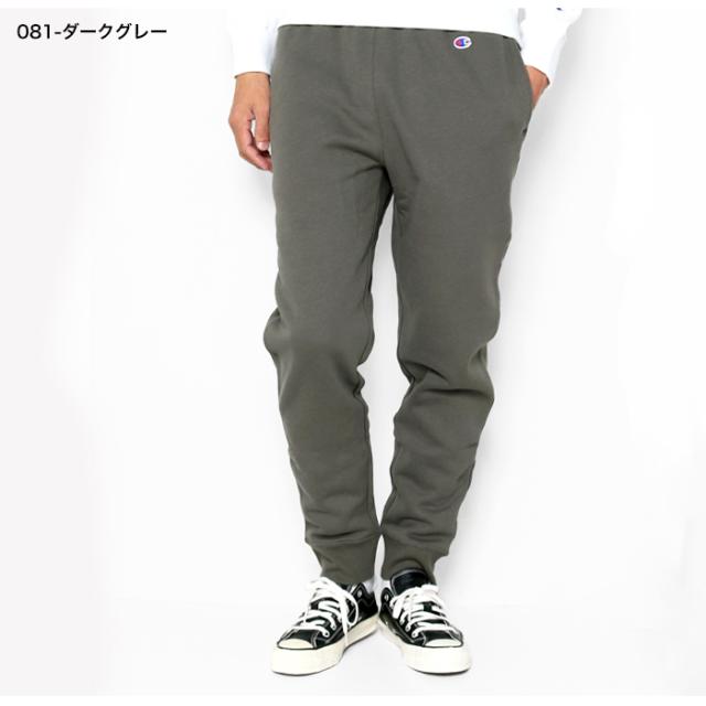 チャンピオン スウェットパンツ 着用画像 チャコールグレー