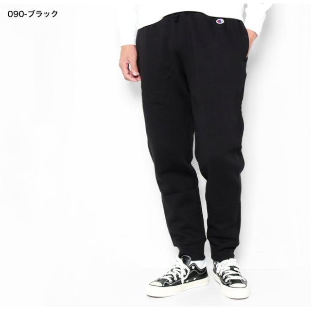 チャンピオン スウェットパンツ 着用画像 ブラック