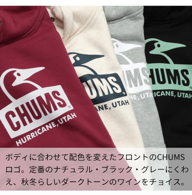 CHUMS ブービーフェイス プルオーバーパーカー CH00-1520 配色プリント