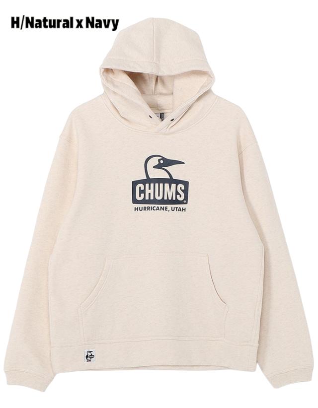 CHUMS チャムス プルオーバー パーカー ナチュラル