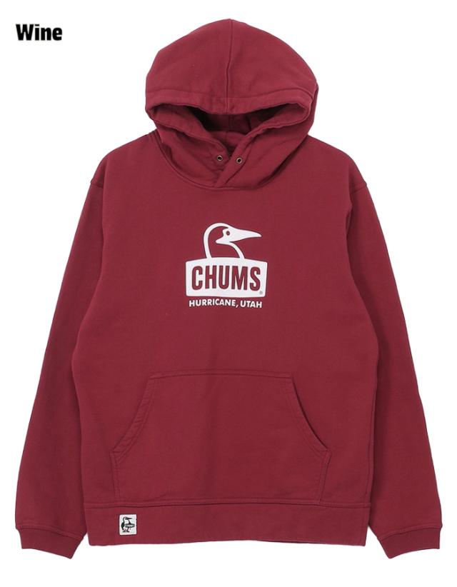 CHUMS チャムス プルオーバー パーカー ワイン