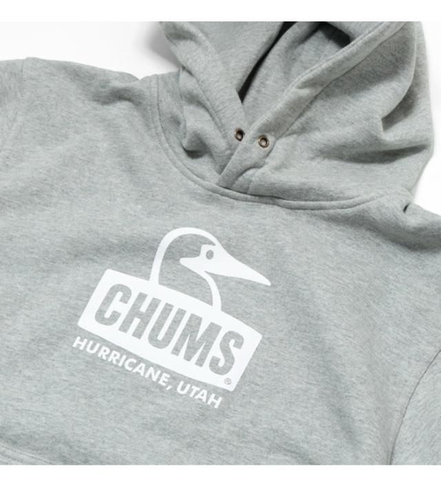 CHUMS チャムス プルオーバー パーカー 首回り